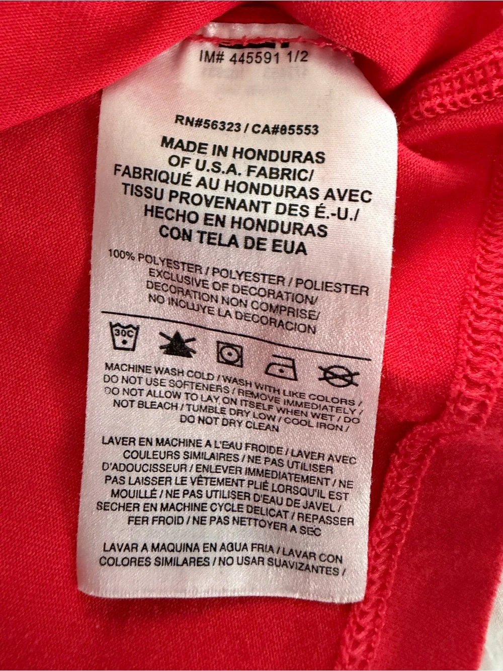 Nike Women's Red Scoop Neck Tank Top